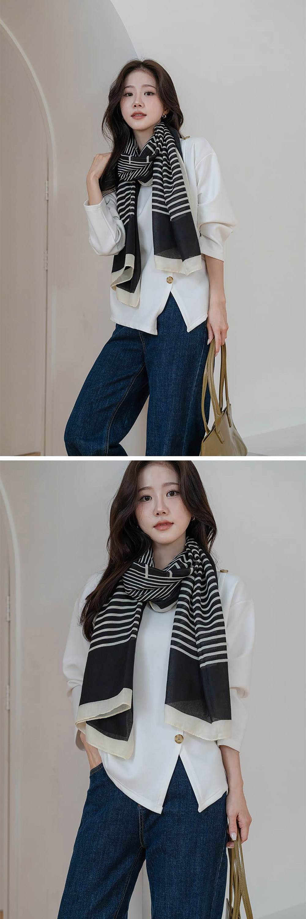 簡約斜釦設計開衩上衣,KOREA,358461,簡約斜釦設計開衩上衣,領500,999免運