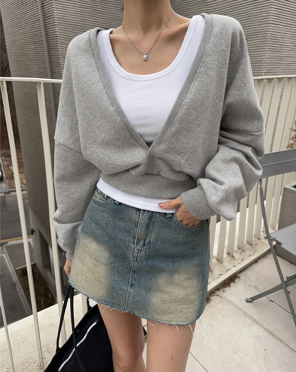 落肩蓬袖兩件式上衣,KOREA,358638,落肩蓬袖兩件式上衣,周新品優惠,NEWARRIVAL