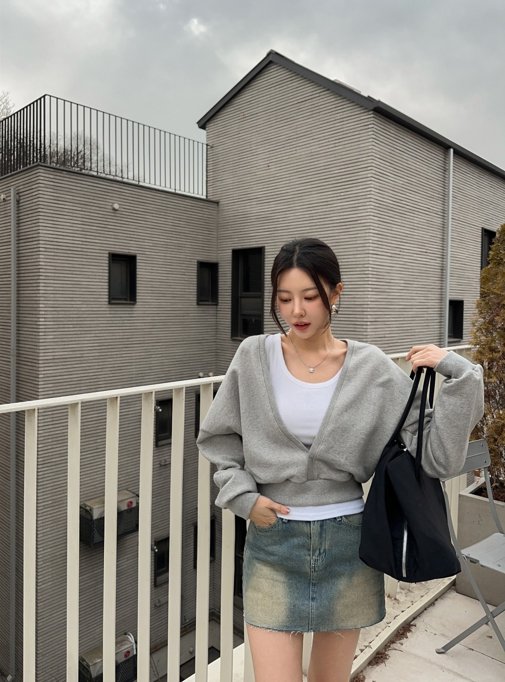 落肩蓬袖兩件式上衣,KOREA,358638,落肩蓬袖兩件式上衣,周新品優惠,NEWARRIVAL