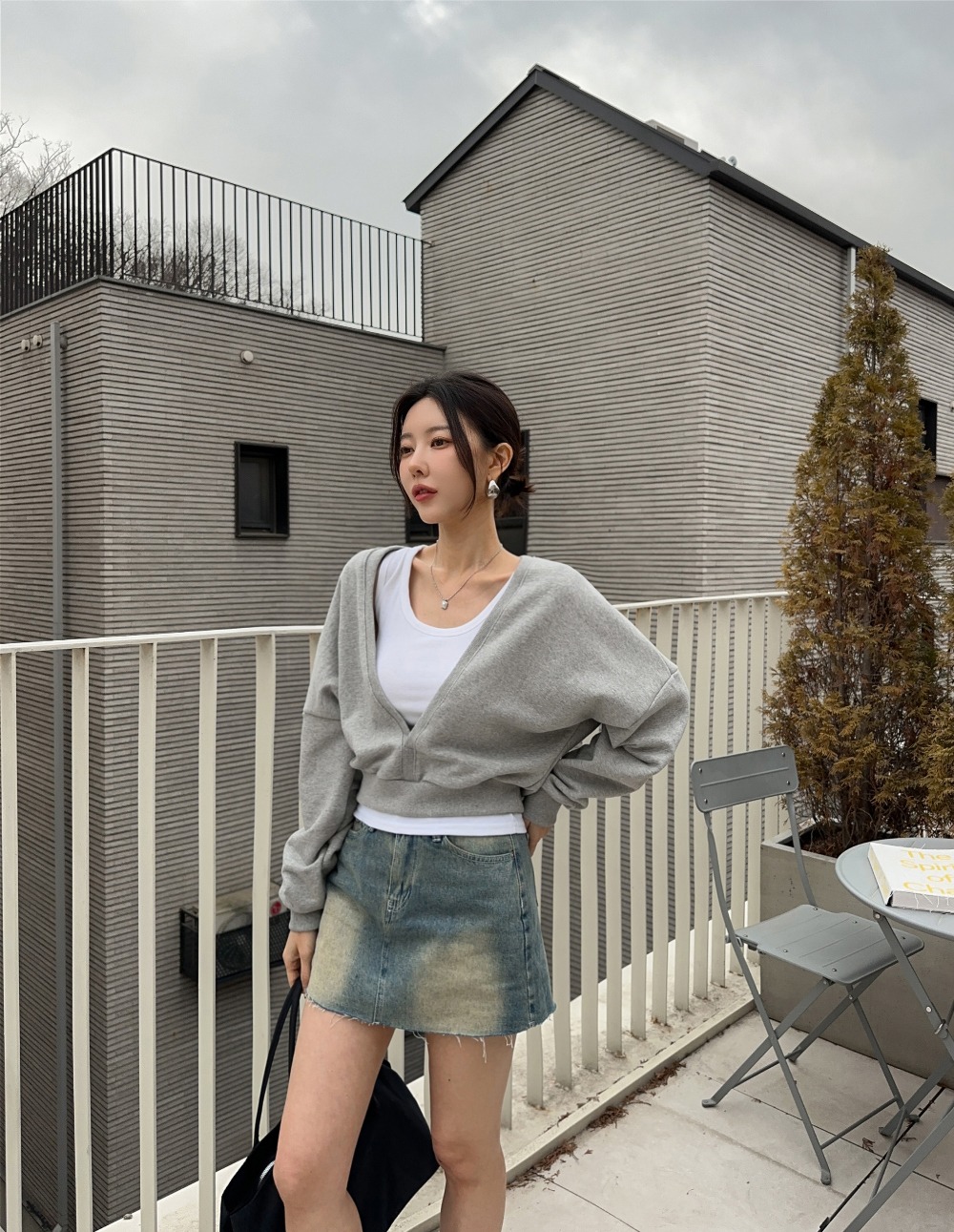 落肩蓬袖兩件式上衣,KOREA,358638,落肩蓬袖兩件式上衣,周新品優惠,NEWARRIVAL