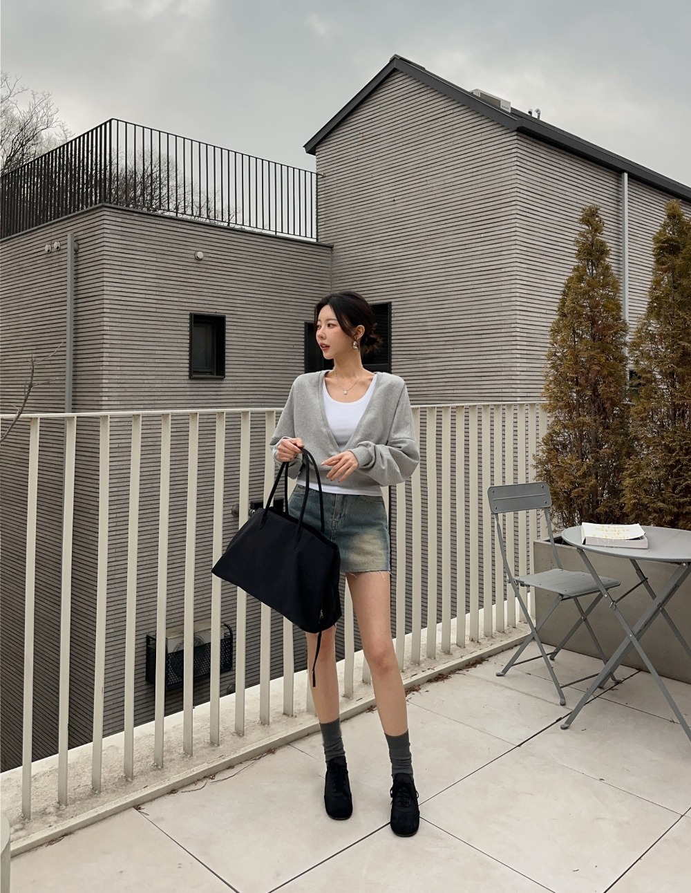 落肩蓬袖兩件式上衣,KOREA,358638,落肩蓬袖兩件式上衣,周新品優惠,NEWARRIVAL