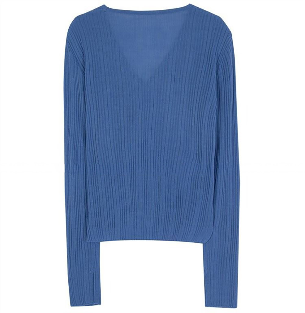 簡約兩穿V領針織外套,連衣裙,KOREA,358655,簡約兩穿V領針織外套,999免運