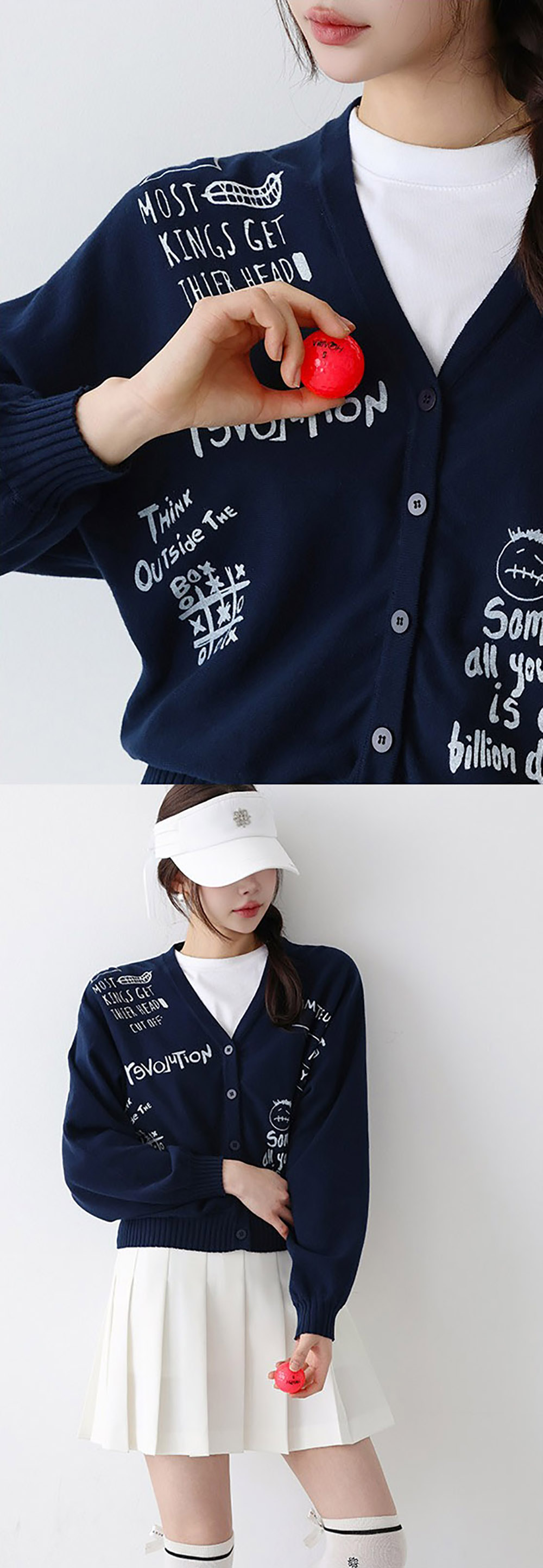 休閒塗鴉印花針織外套,KOREA,357669,休閒塗鴉印花針織外套,周新品優惠,NEWARRIVAL