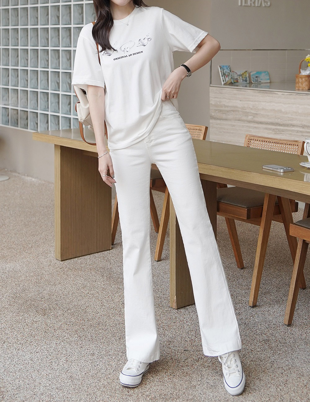 立體感愛心印花上衣,KOREA,357876,立體感愛心印花上衣,領500,999免運