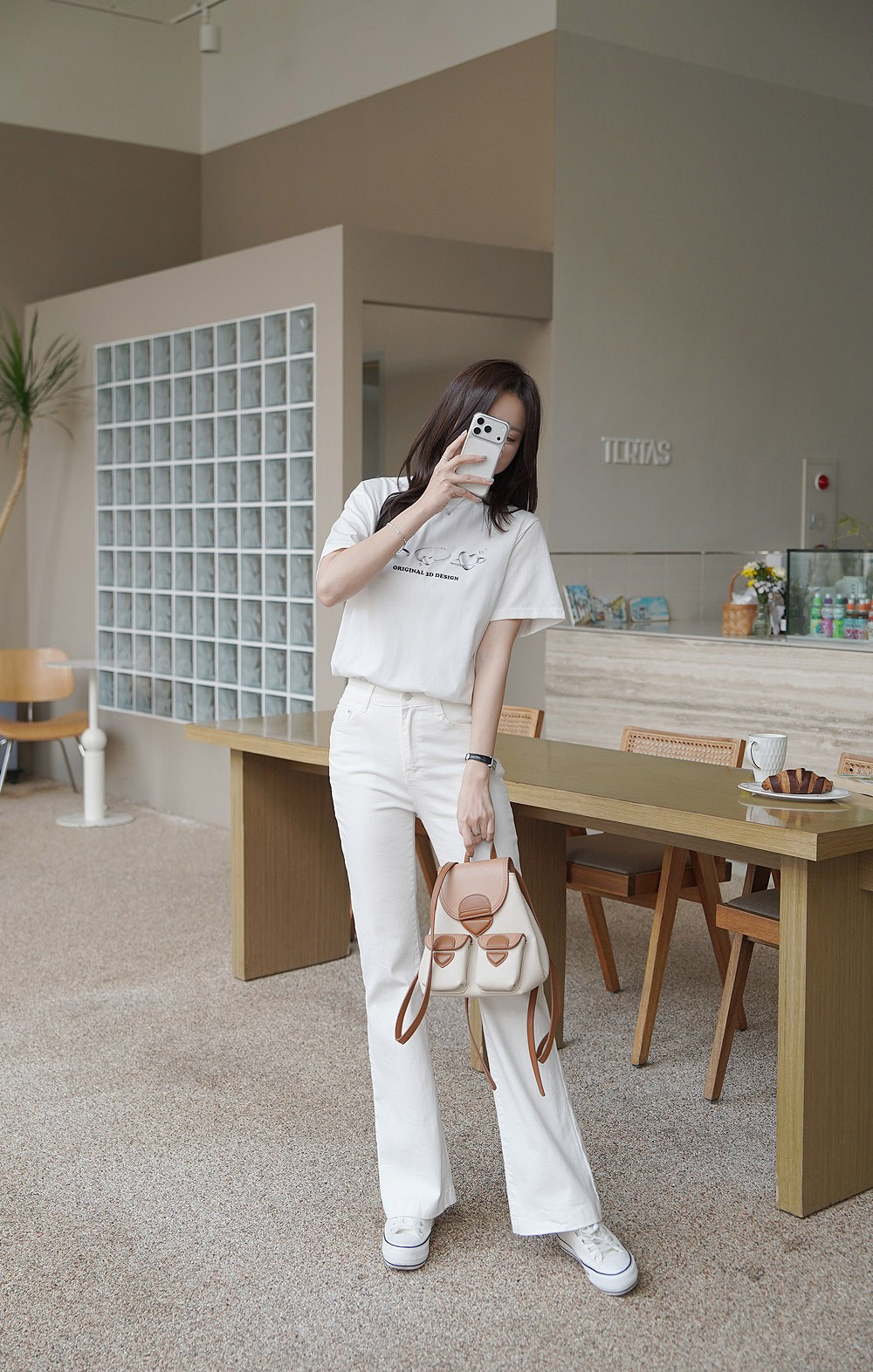 立體感愛心印花上衣,KOREA,357876,立體感愛心印花上衣,領500,999免運