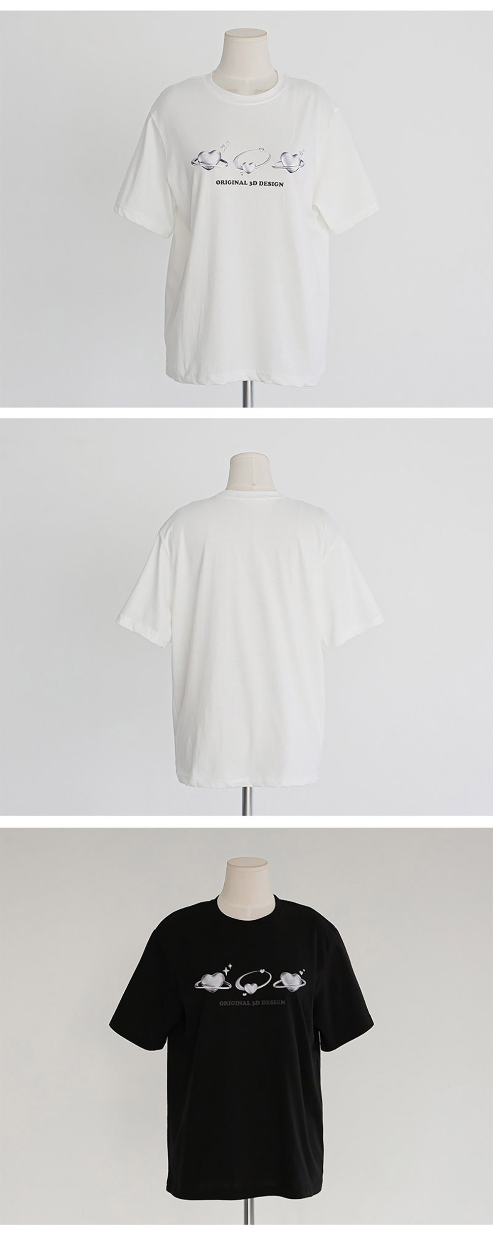 立體感愛心印花上衣,KOREA,357876,立體感愛心印花上衣,領500,999免運