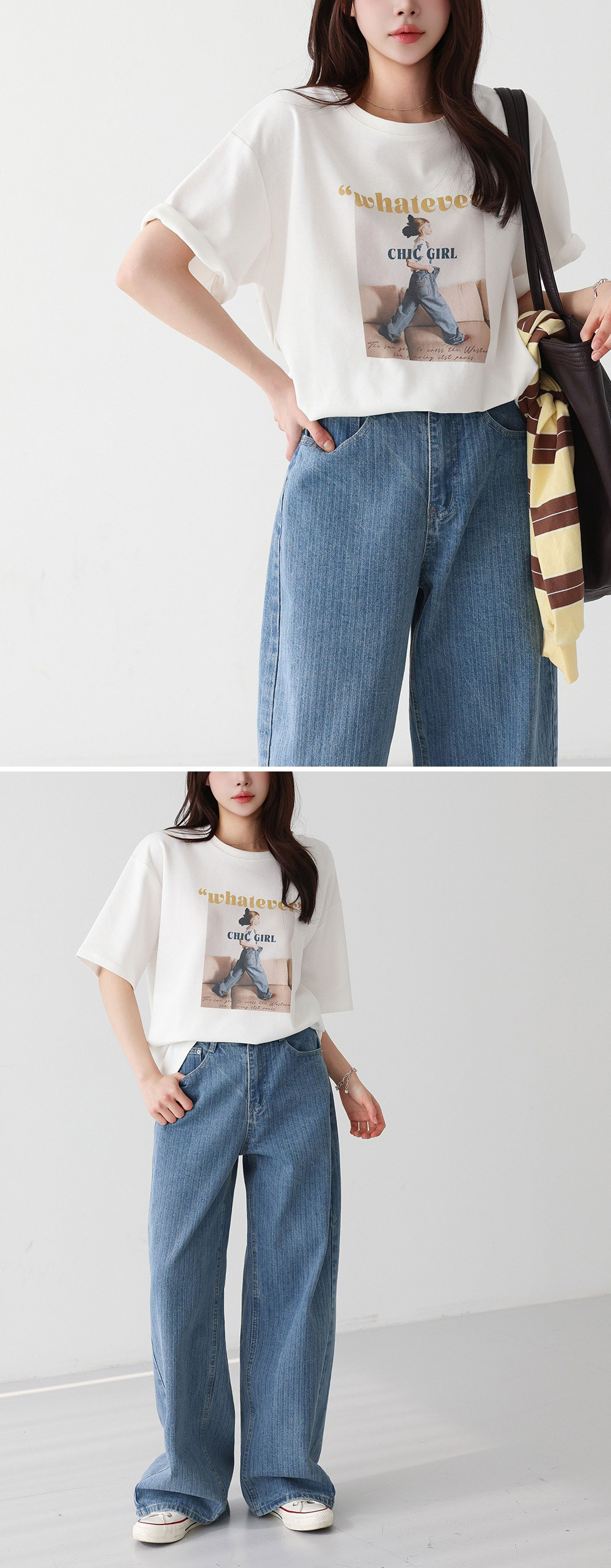 字母印花寬鬆短袖上衣,KOREA,358167,字母印花寬鬆短袖上衣,領500,999免運