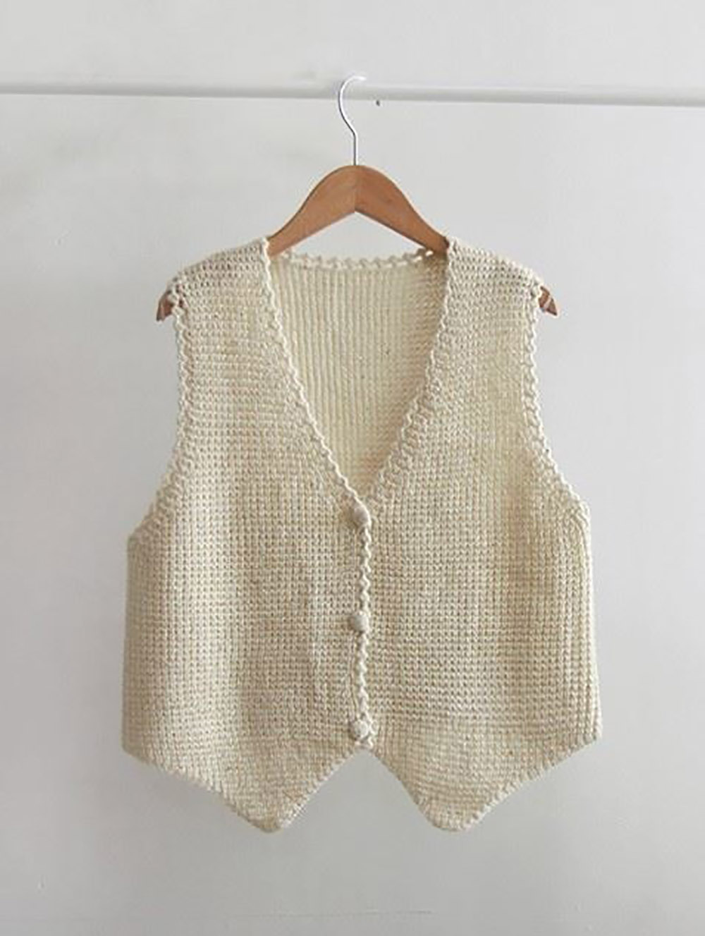 質感V領針織背心外套,KOREA,359292,質感V領針織背心外套,領500,999免運