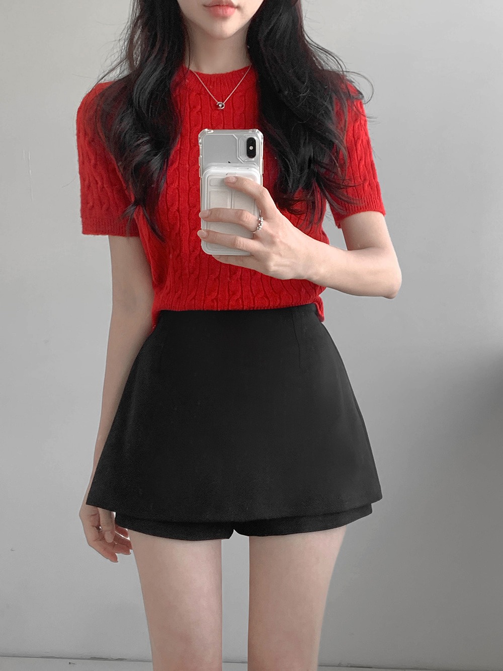 經典麻花針織短袖上衣,KOREA,357660,經典麻花針織短袖上衣,周新品優惠,NEWARRIVAL