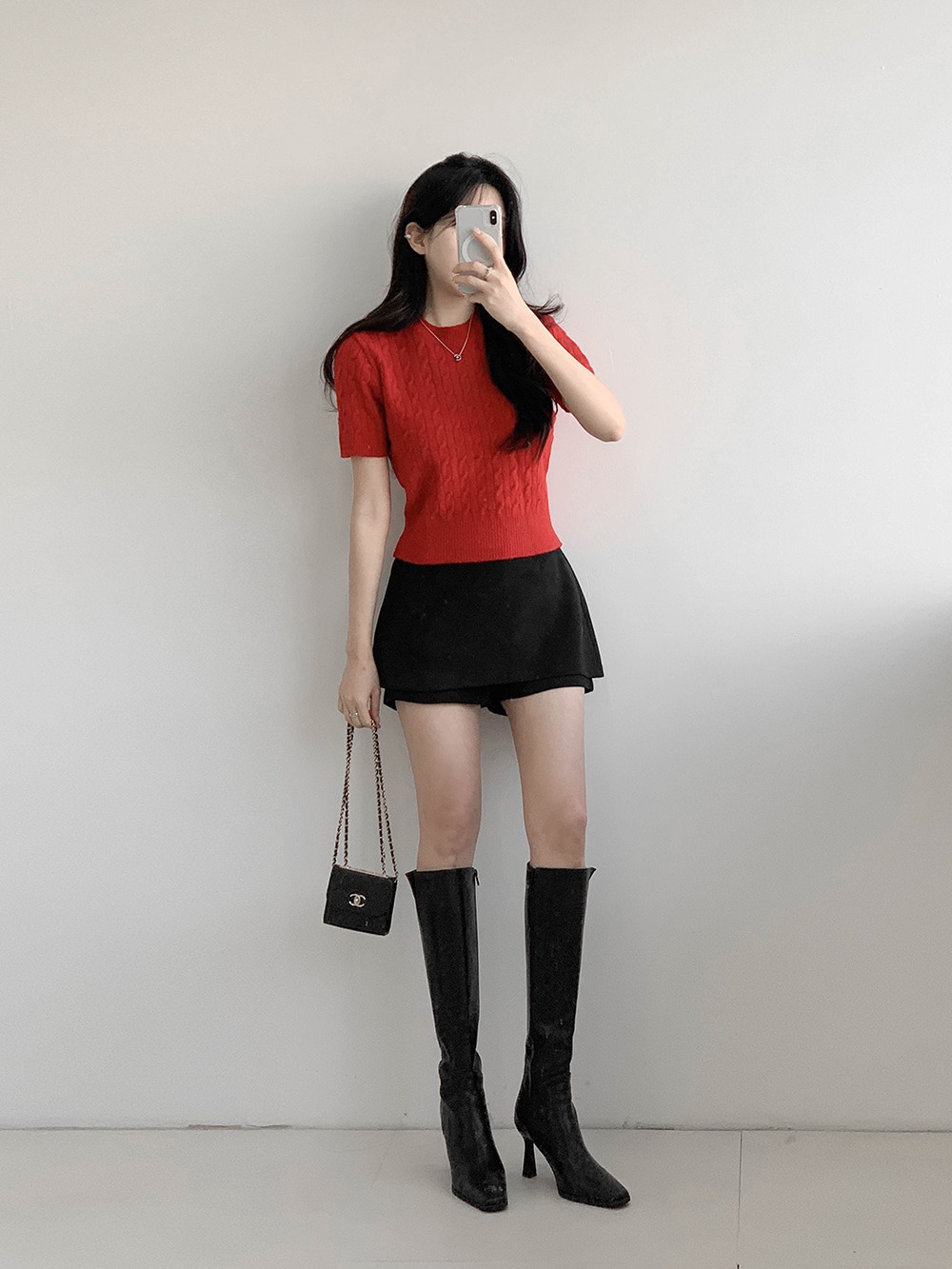 經典麻花針織短袖上衣,KOREA,357660,經典麻花針織短袖上衣,周新品優惠,NEWARRIVAL