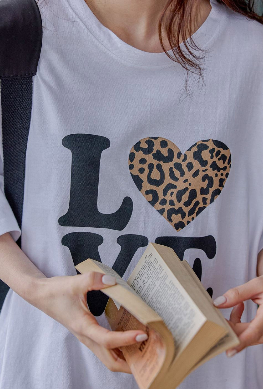 豹紋愛心印花純棉上衣,KOREA,357731,豹紋愛心印花純棉上衣,周新品優惠,NEWARRIVAL