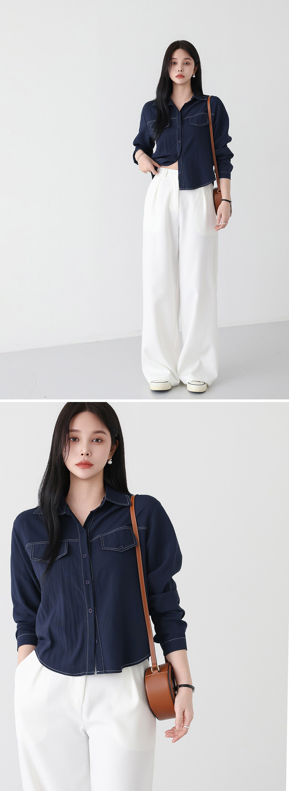 簡約氣質款長袖襯衫,KOREA,358679,簡約氣質款長袖襯衫,周新品優惠,NEWARRIVAL