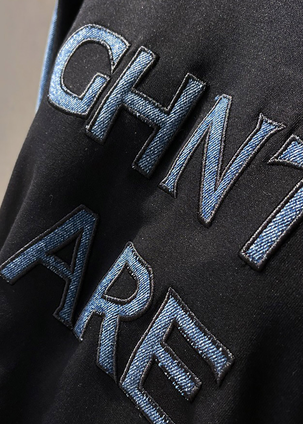 牛仔拼接設計長裙套裝,KOREA,358699,牛仔拼接設計長裙套裝,周新品優惠,NEWARRIVAL