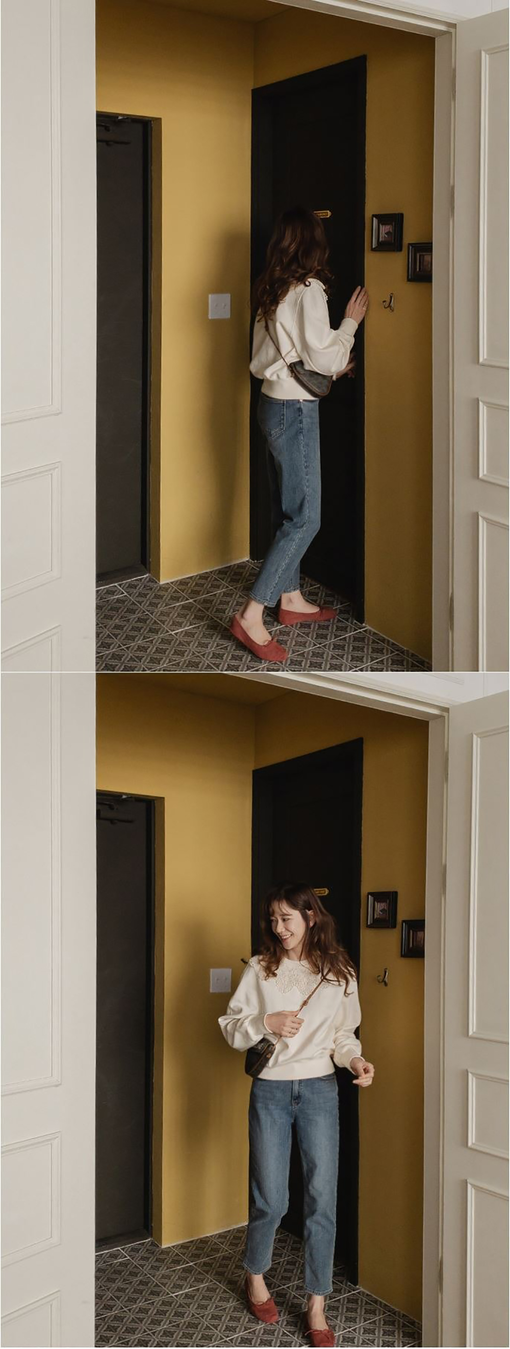 浪漫蕾絲花邊領上衣,KOREA,360044,浪漫蕾絲花邊領上衣,領500,999免運