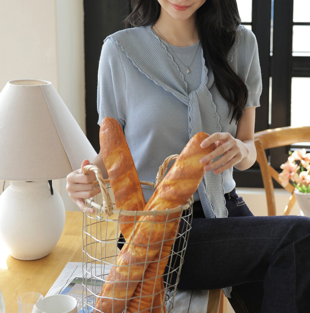 鏤空設計披肩針織上衣,KOREA,360915,鏤空設計披肩針織上衣,周新品優惠,NEWARRIVAL