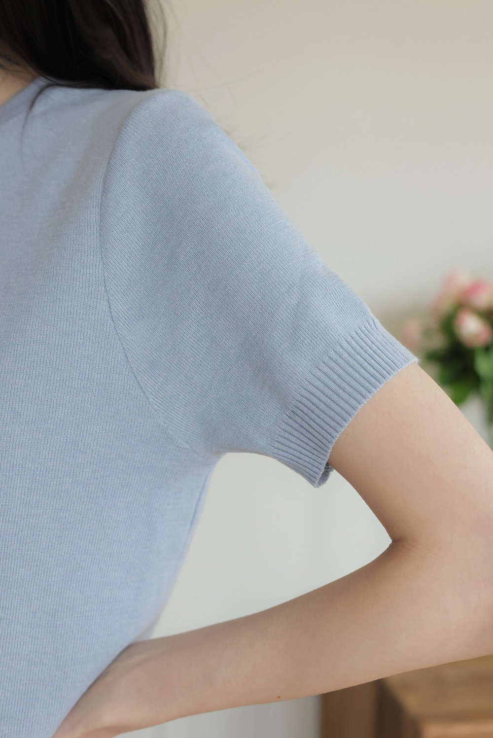 鏤空設計披肩針織上衣,KOREA,360915,鏤空設計披肩針織上衣,周新品優惠,NEWARRIVAL