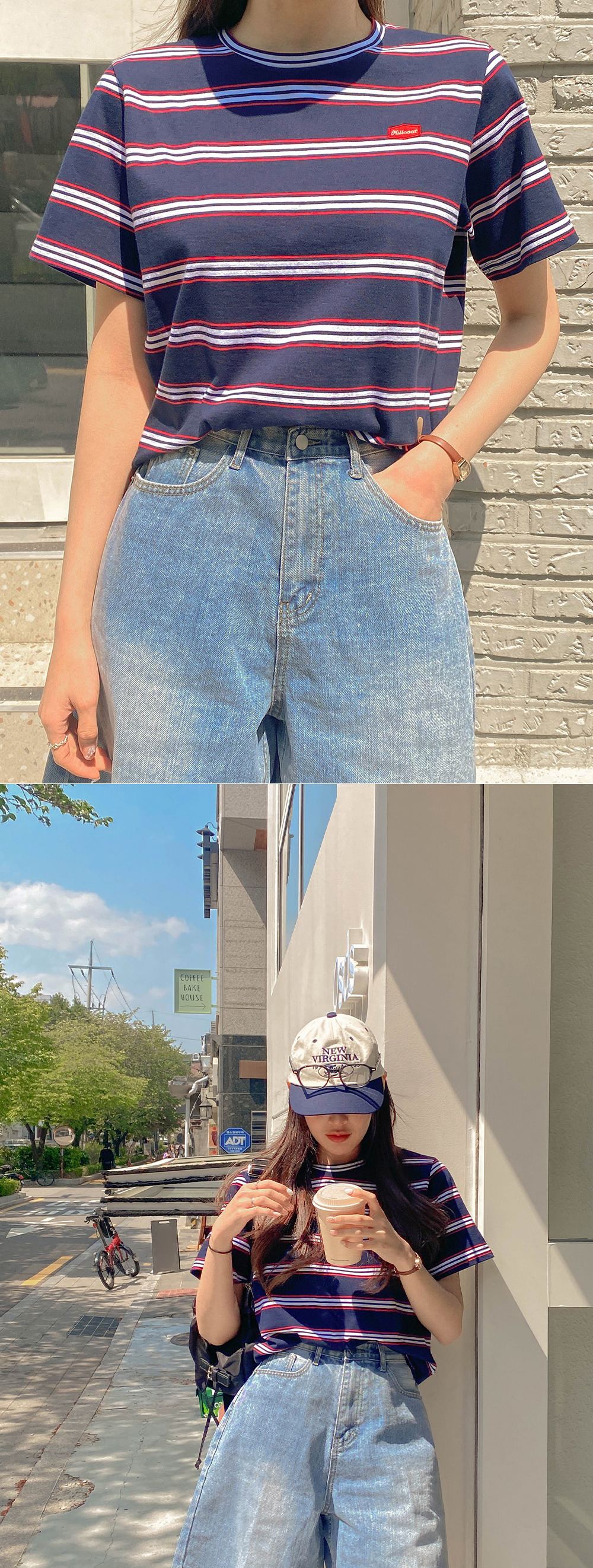 休閒百搭款牛仔短褲,KOREA,363329,休閒百搭款牛仔短褲,領500,999免運