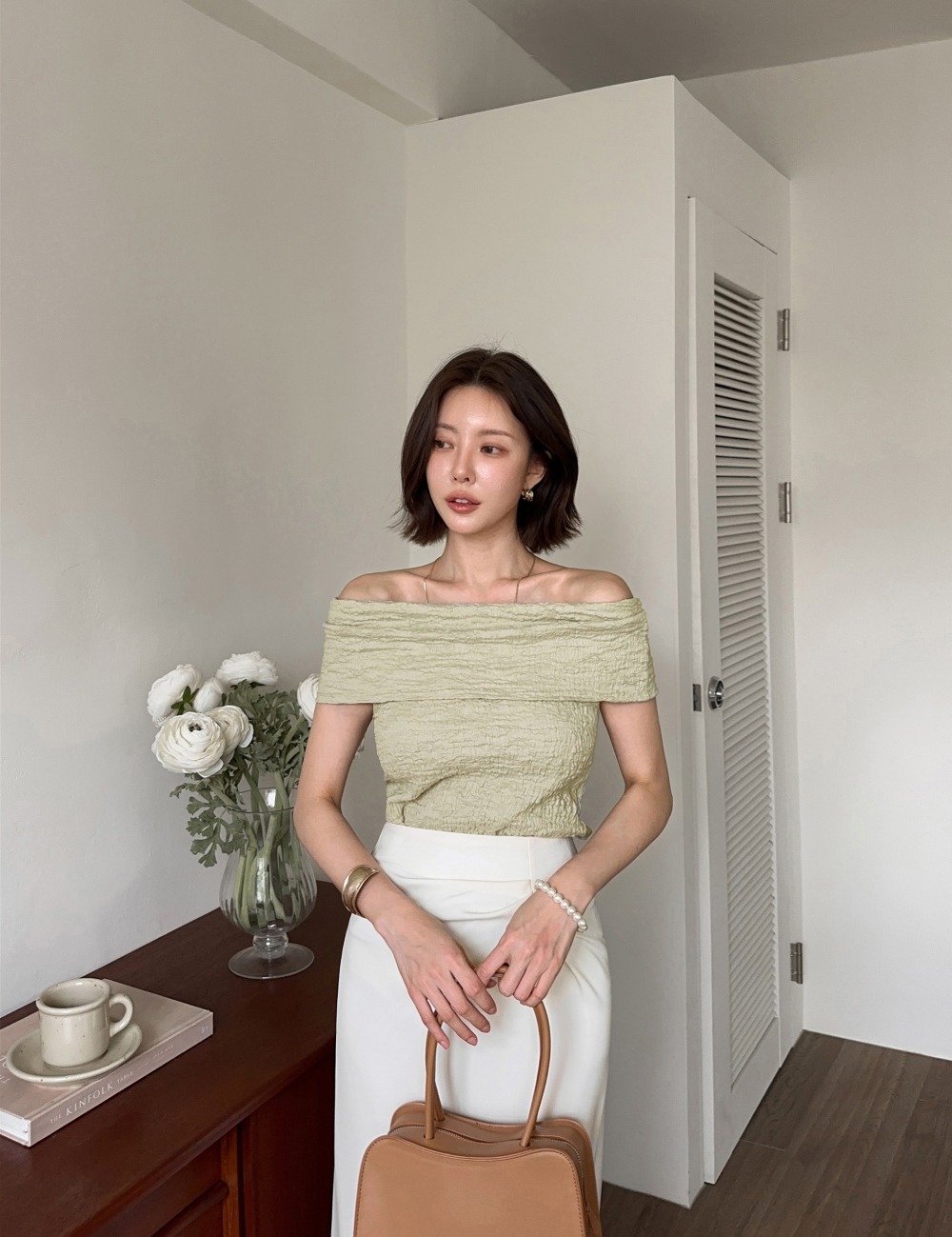 優雅浪漫開衩修身長裙,KOREA,363856,優雅浪漫開衩修身長裙,周新品優惠,NEWARRIVAL