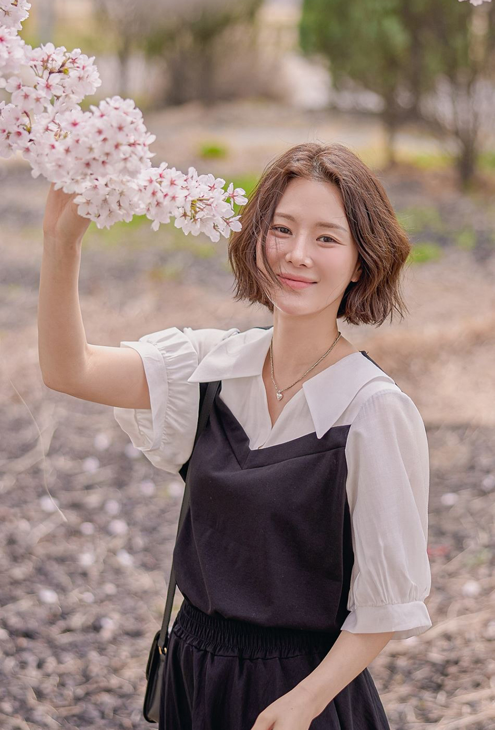 質感撞色拼接襯衫,連衣裙,KOREA,365023,質感撞色拼接襯衫,999免運