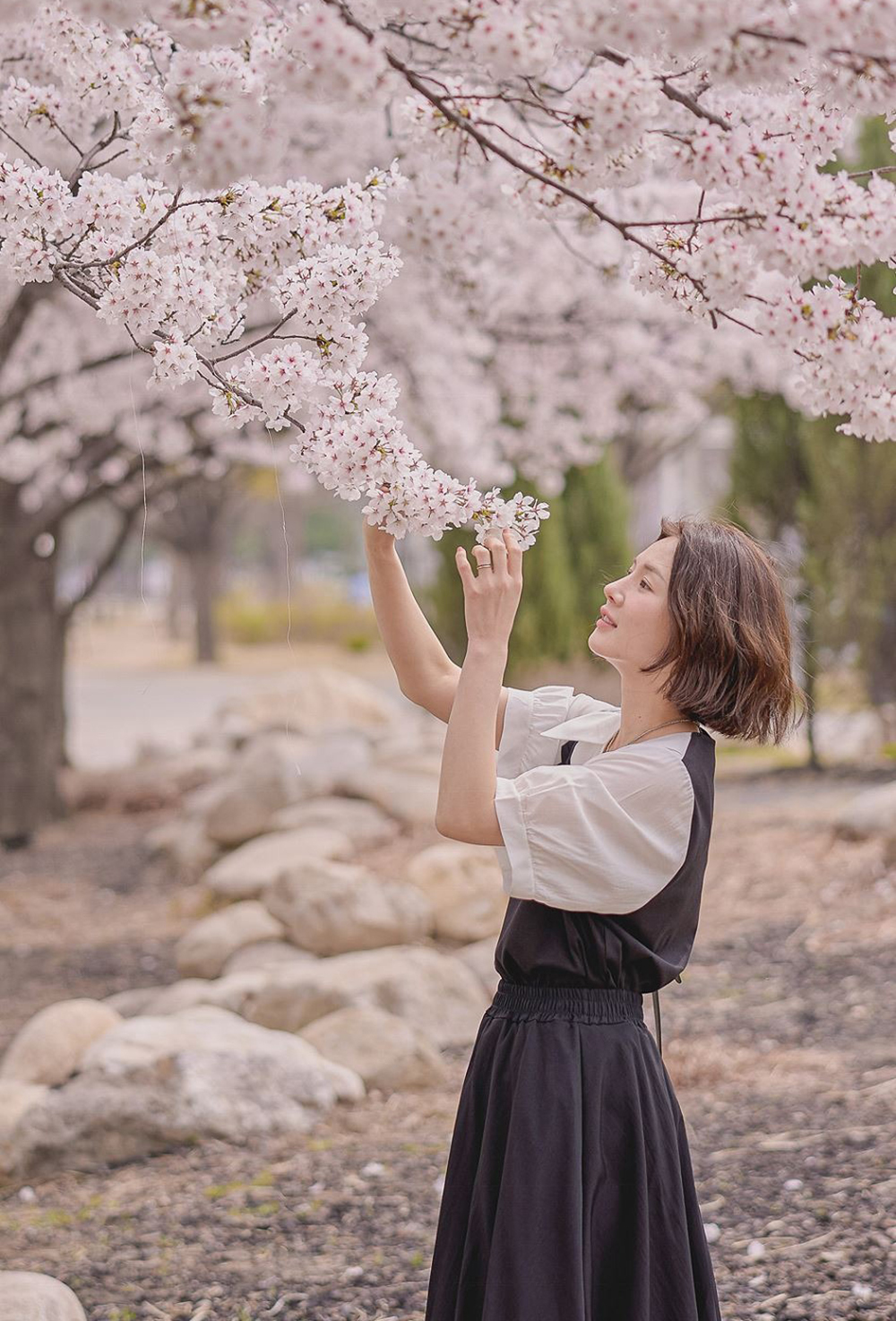 質感撞色拼接襯衫,連衣裙,KOREA,365023,質感撞色拼接襯衫,999免運