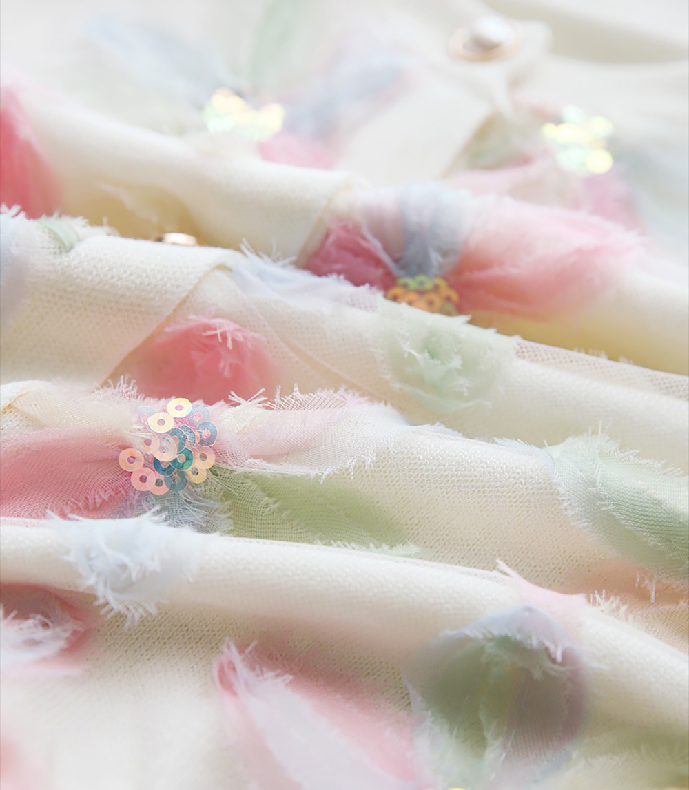 立體感花瓣針織上衣,連衣裙/裙子,KOREA,366387,立體感花瓣針織上衣,999免運