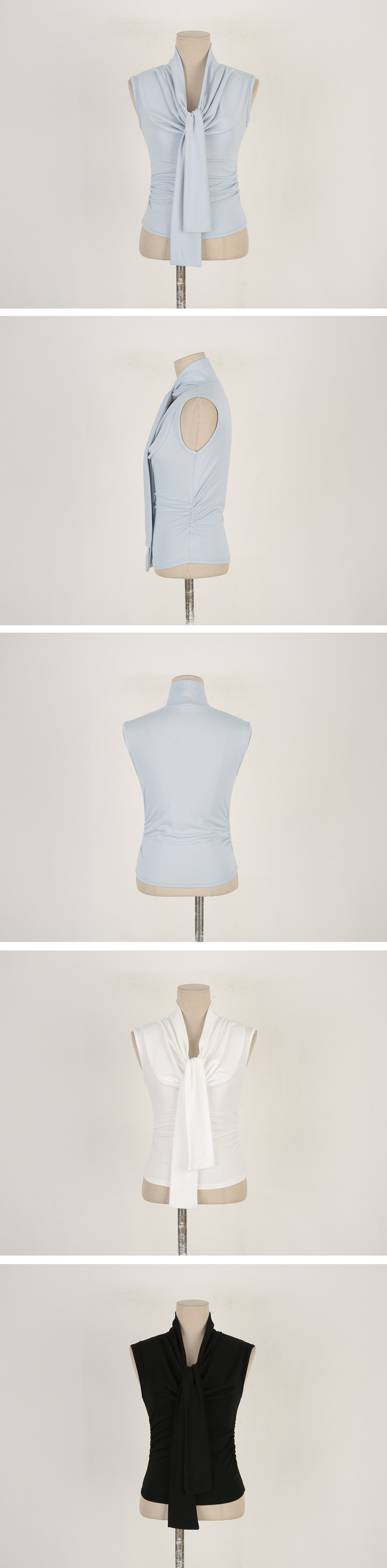 垂墜領巾感修身上衣,KOREA,368932,垂墜領巾感修身上衣,周新品優惠,NEWARRIVAL