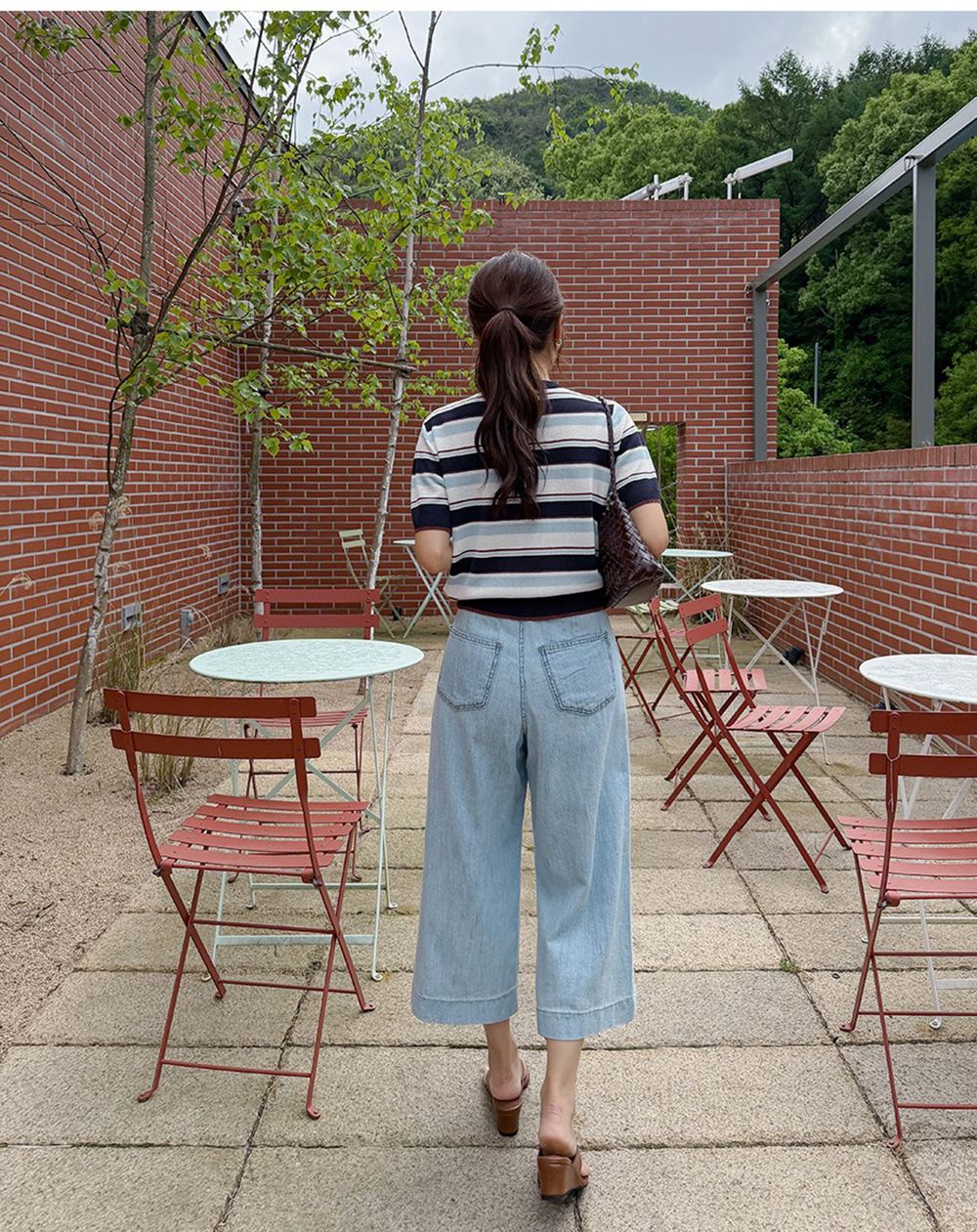 撞色條紋針織開襟上衣,KOREA,372014,撞色條紋針織開襟上衣,周新品優惠,NEWARRIVAL