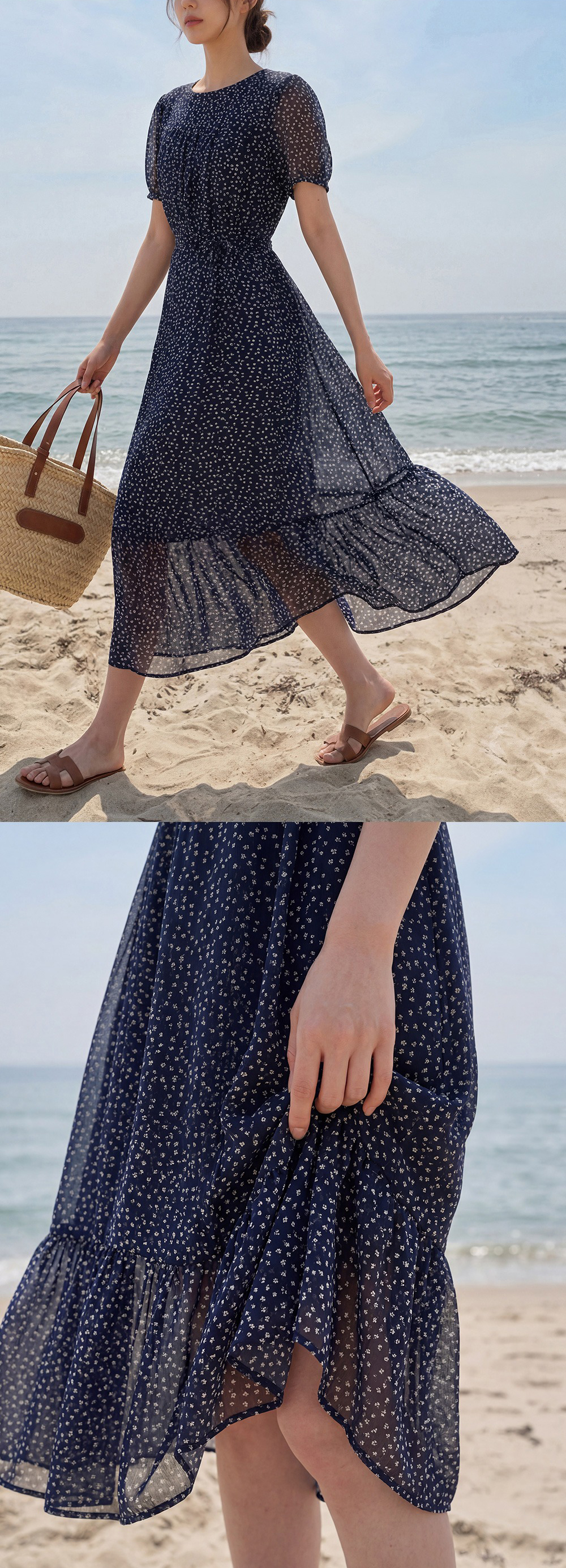 浪漫滿版小碎花長洋裝,KOREA,372499,浪漫滿版小碎花長洋裝,周新品優惠,NEWARRIVAL