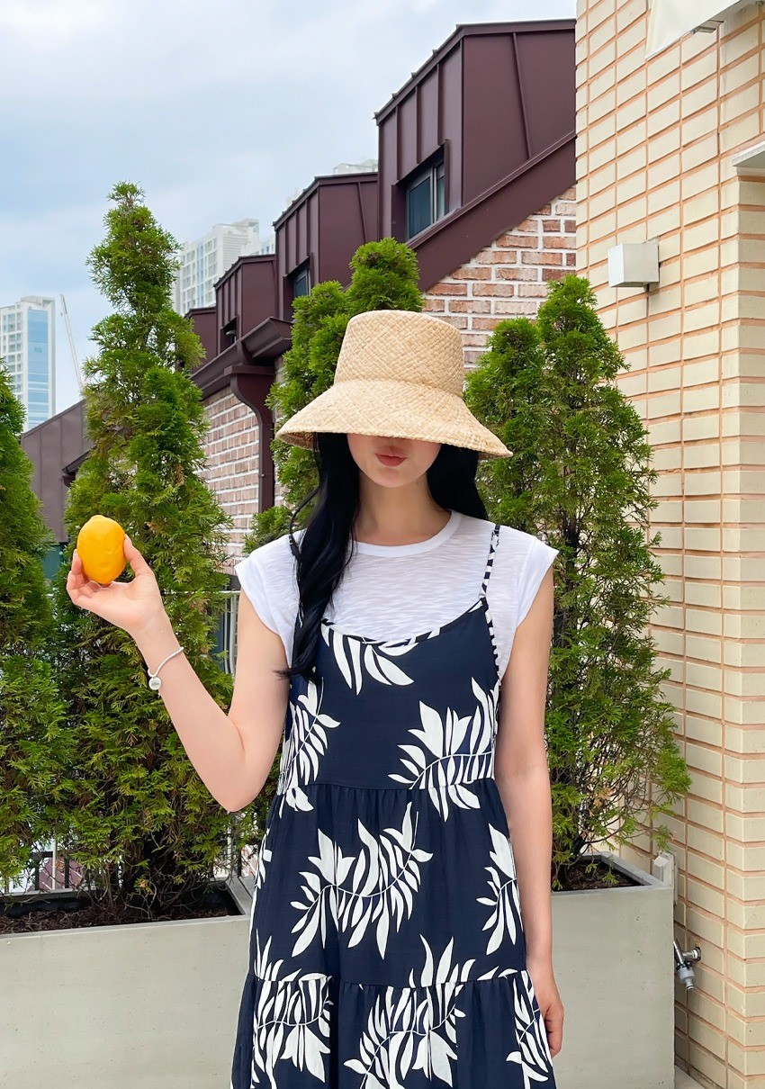 休閒印花風情長洋裝,Korea,374826,休閒印花風情長洋裝,周新品優惠,NEWARRIVAL