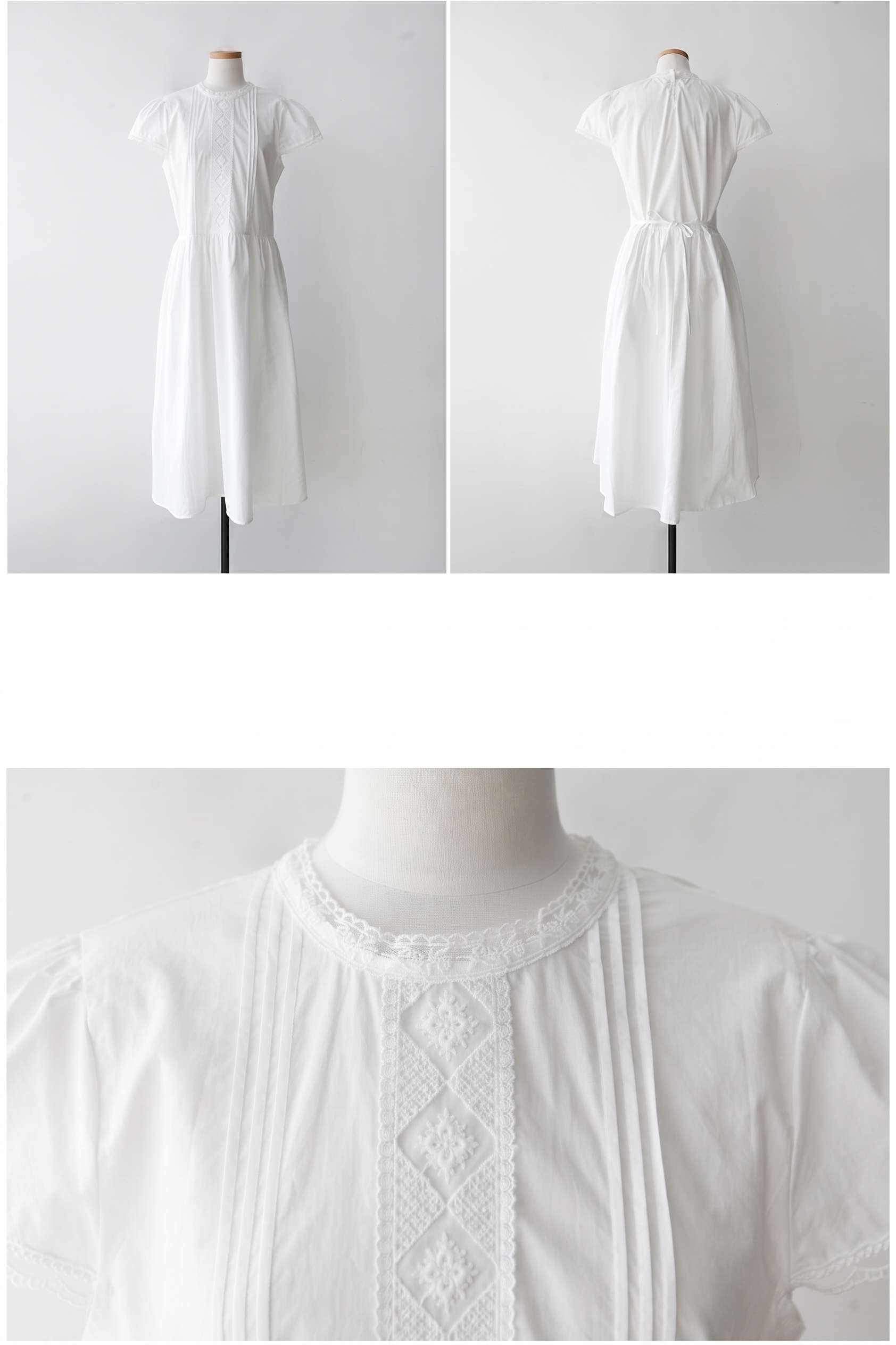 復古氣質純棉蕾絲洋裝,evaviva,380199,復古氣質純棉蕾絲洋裝,領500,999免運