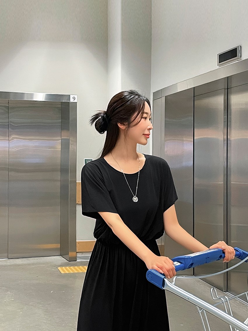 涼感透氣免燙洋裝,evaviva,381463,涼感透氣免燙洋裝,領500,999免運