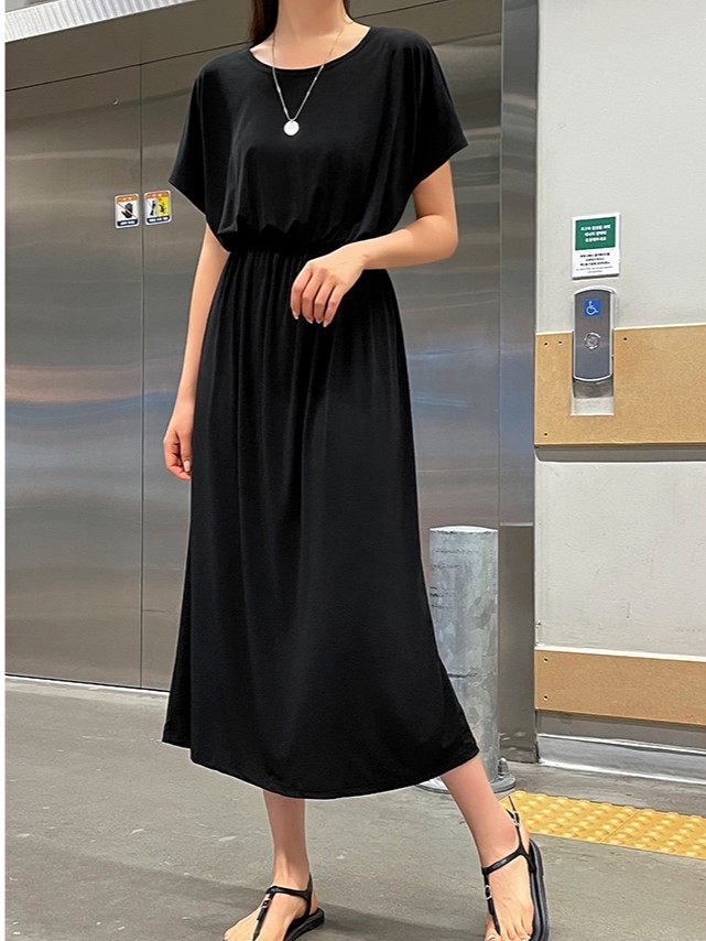 涼感透氣免燙洋裝,evaviva,381463,涼感透氣免燙洋裝,領500,999免運