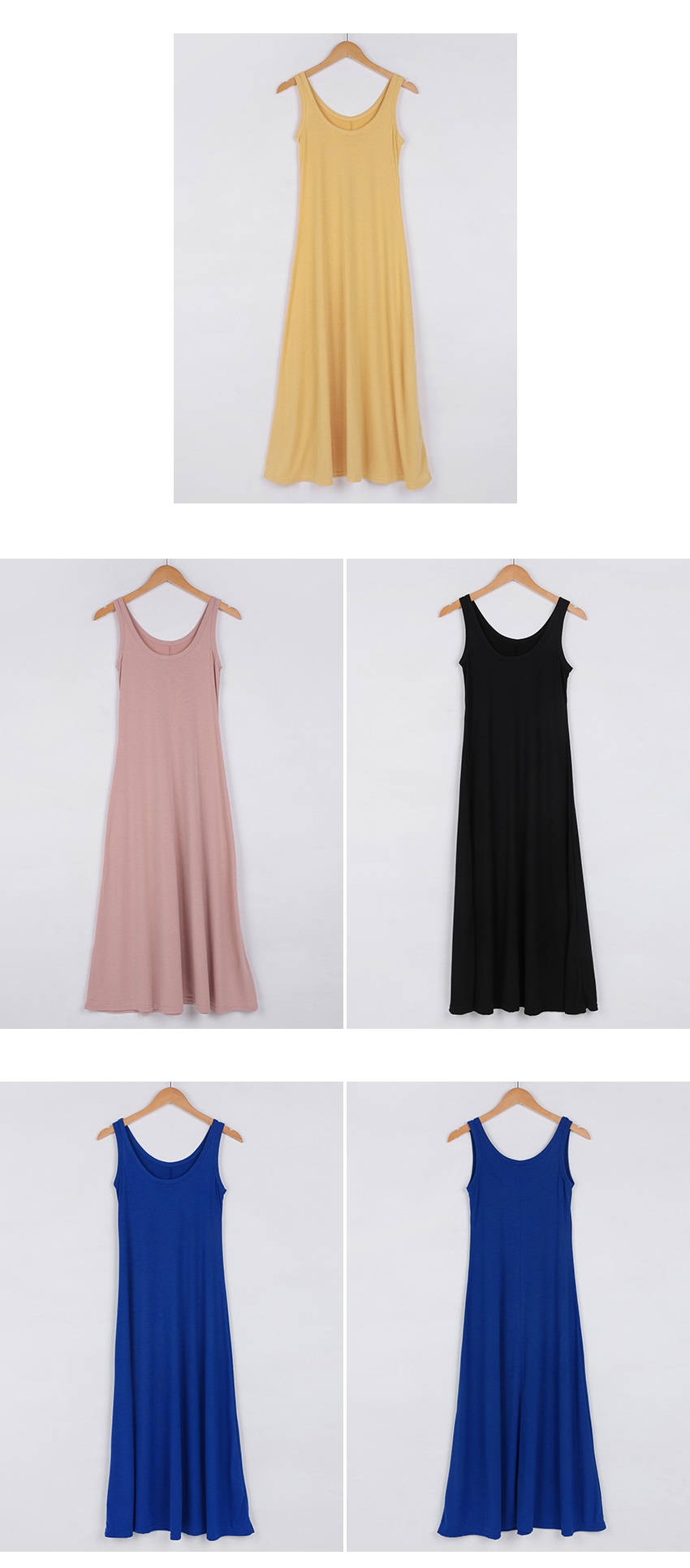 超舒服純色背心長洋裝,隨性不規則下擺寬版針織洋裝,KOREA,381481,超舒服純色背心長洋裝,999免運