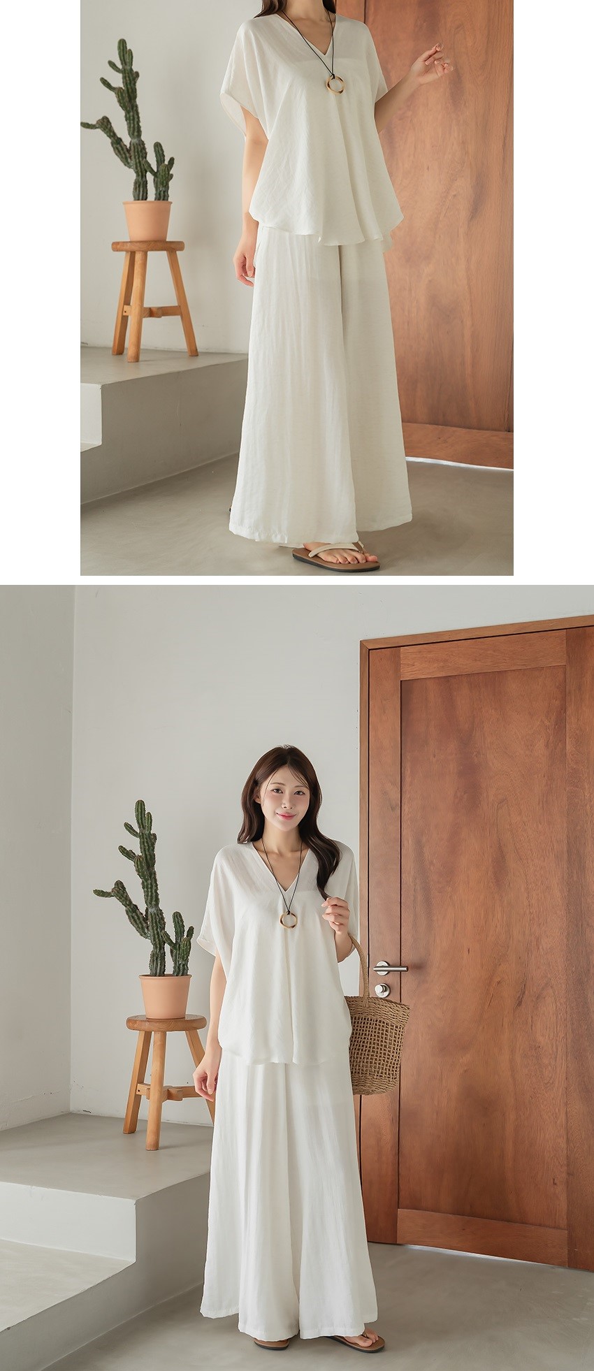 南法假日飄逸裙褲套裝,KOREA,381468,南法假日飄逸裙褲套裝,周新品優惠,NEWARRIVAL