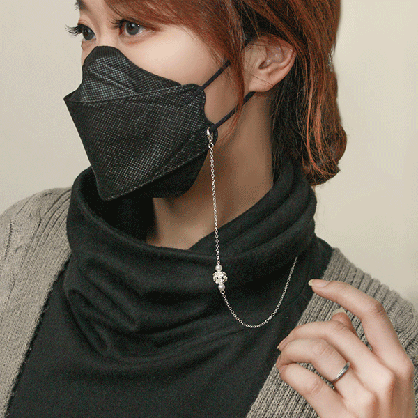 精緻燈籠設計典雅口罩鍊