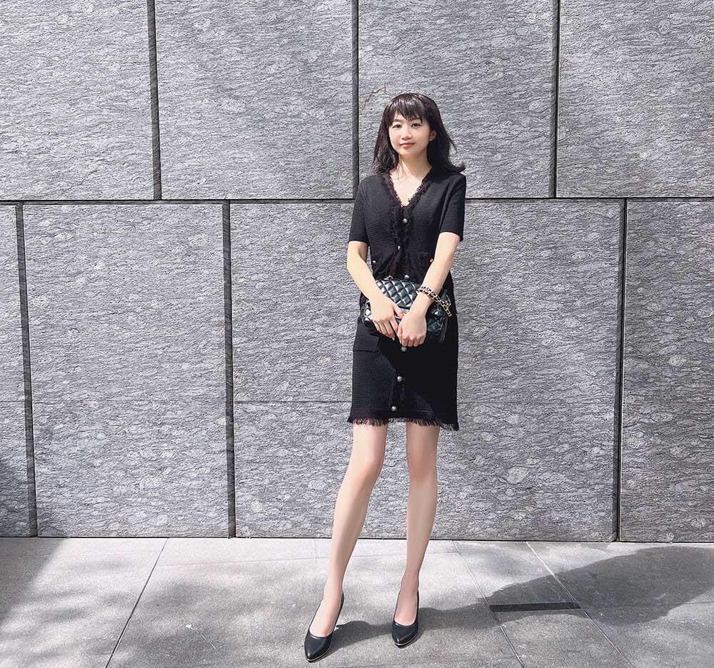 精緻女人小香風優雅套裝,中大尺碼,外套,裙子,套裝,小香風