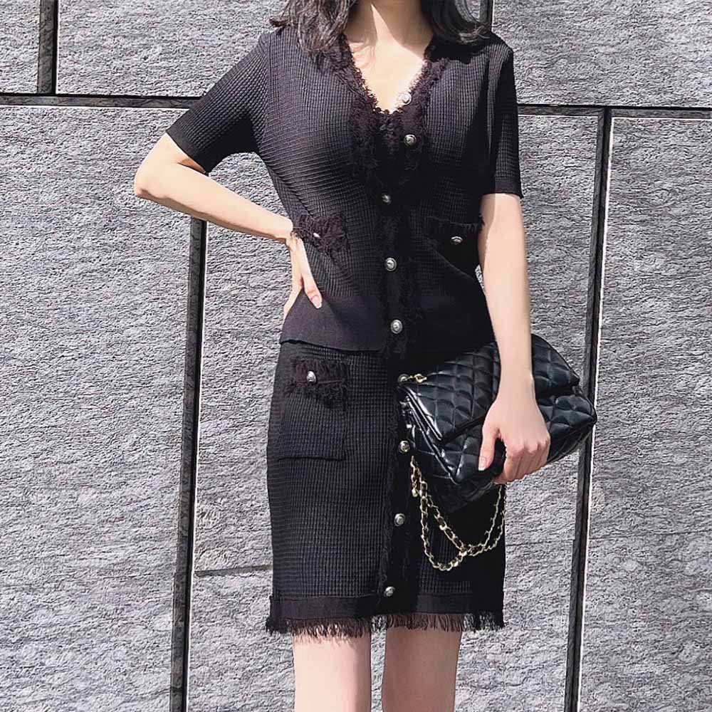 精緻女人小香風優雅套裝