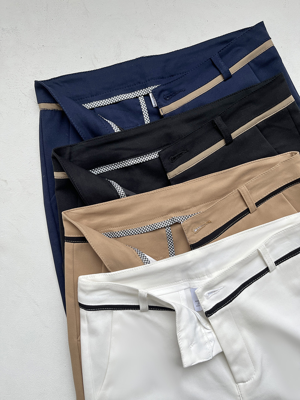 青春亮麗七分設計西裝褲,下身,褲子,八分褲,純色,素色