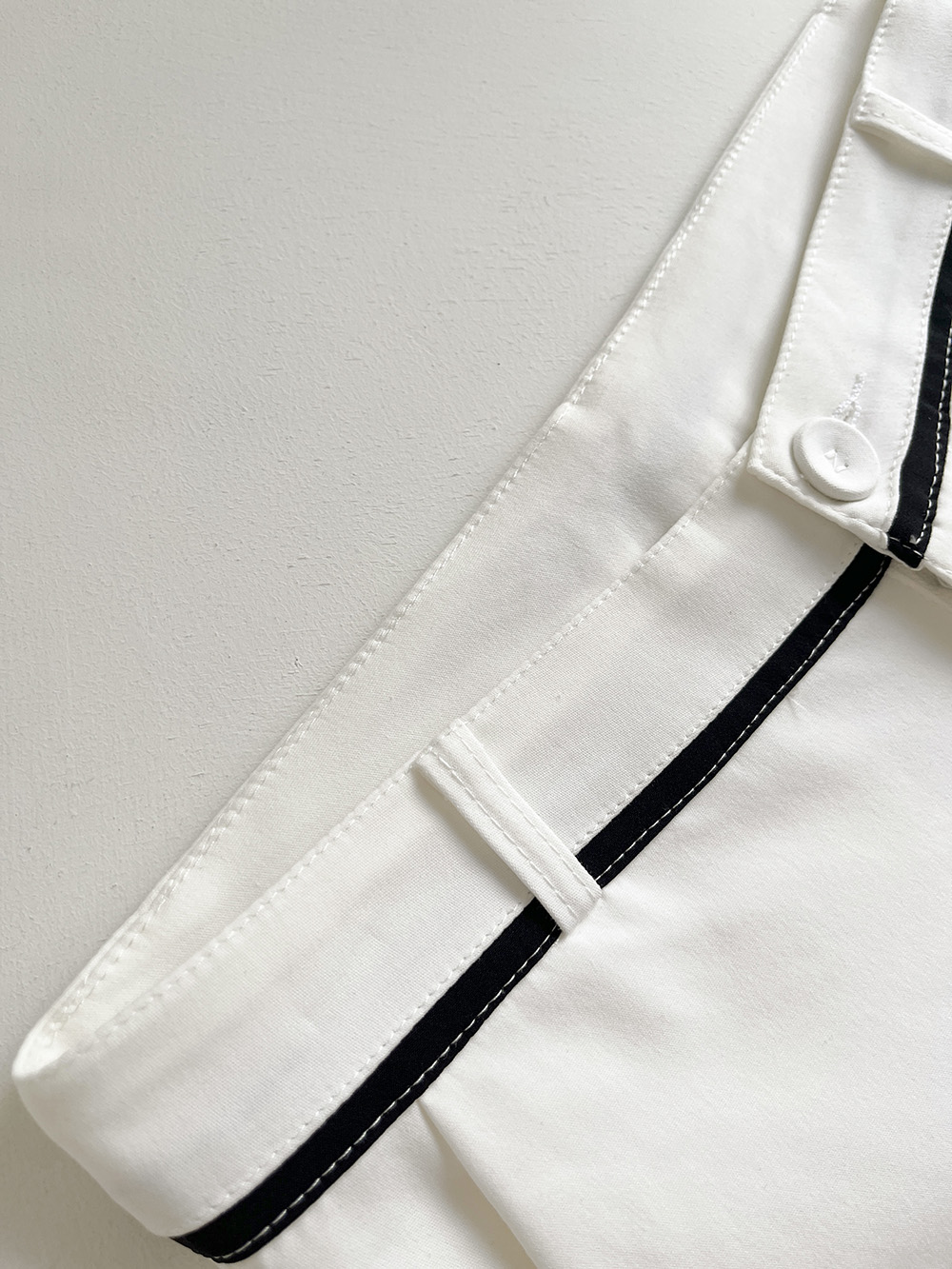 青春亮麗七分設計西裝褲,下身,褲子,八分褲,純色,素色