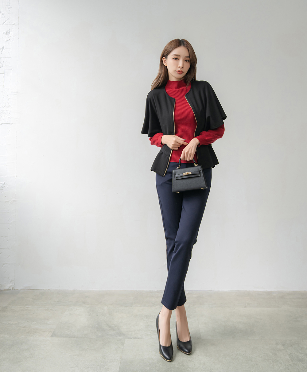 修身百搭彈性素色長褲,窄管褲,中大尺碼,長褲,AB褲,褲子