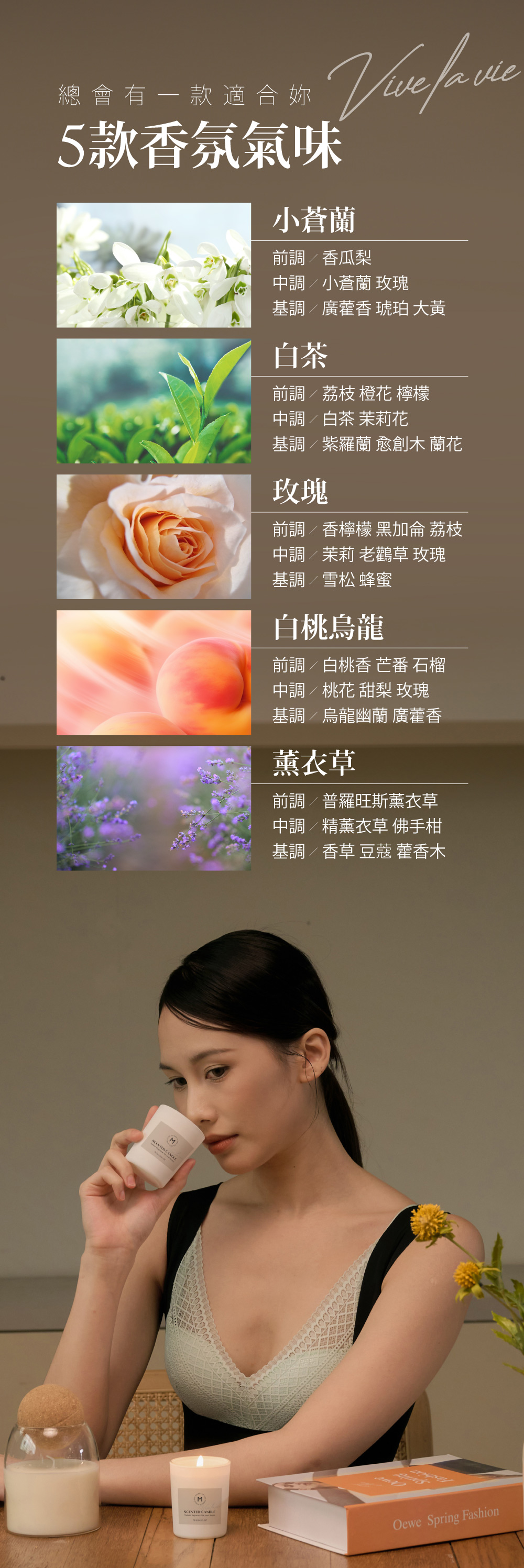 浪漫四溢磨砂杯香氛蠟燭