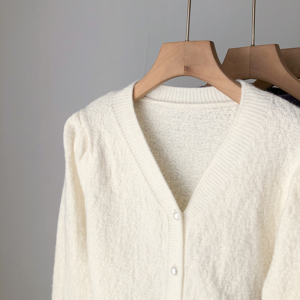 名媛風公主袖收腰上衣