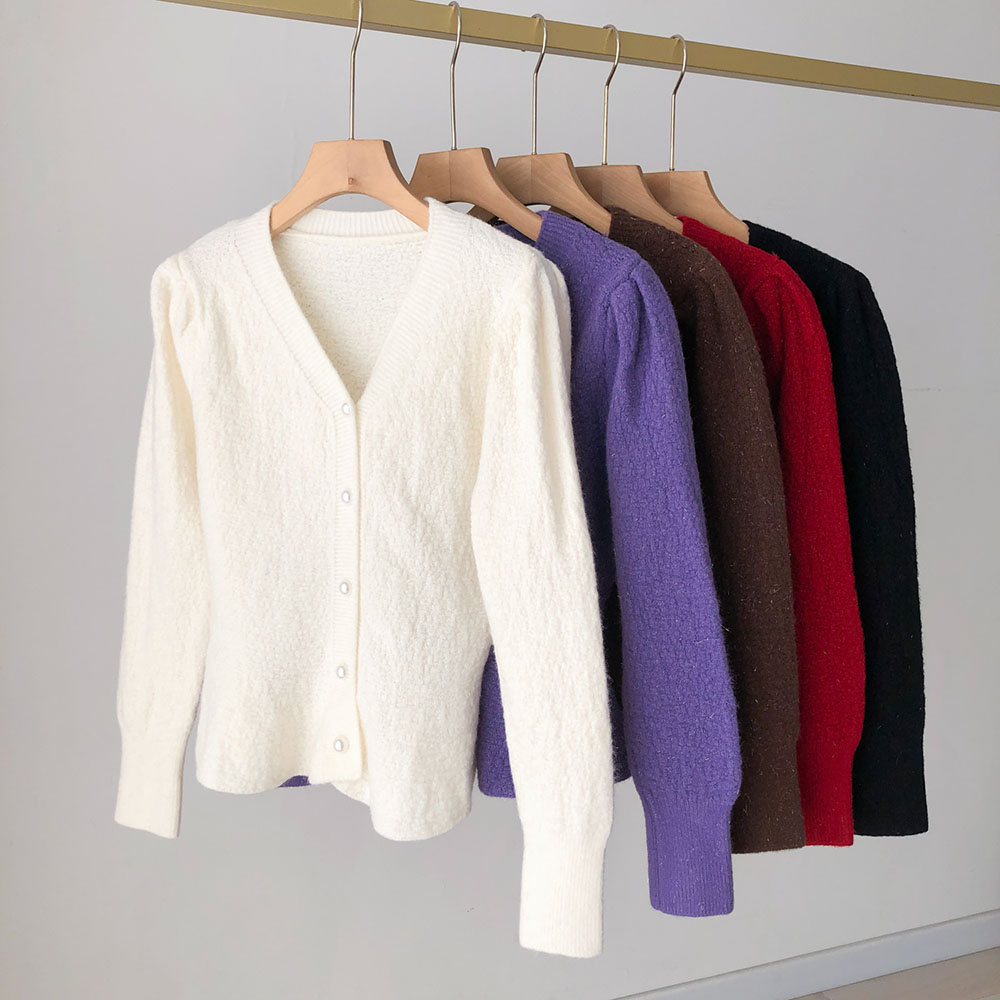 名媛風公主袖收腰上衣