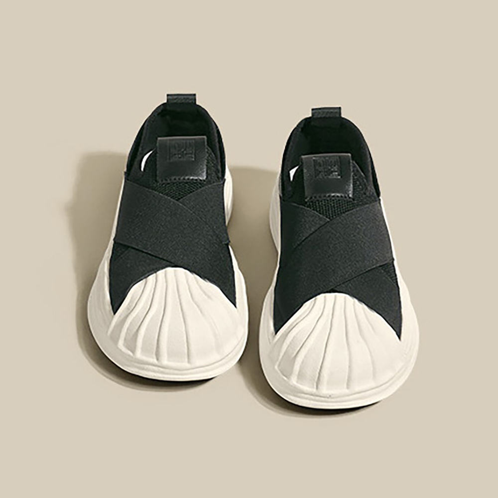 貝殼造型帆布休閒鞋