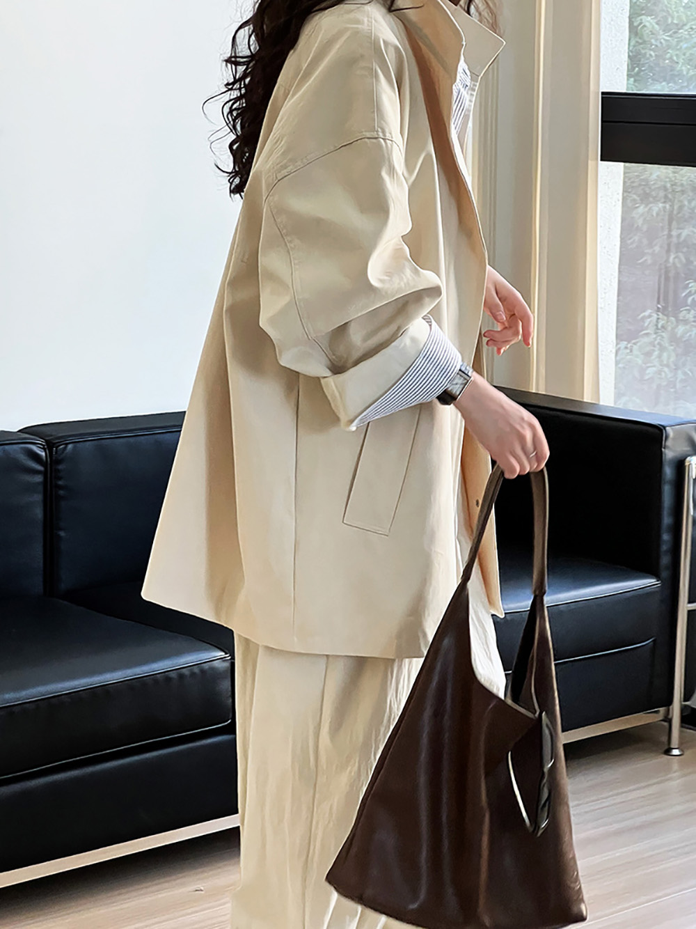 高級日系感風衣外套,春天,春季,秋天,秋季,時尚