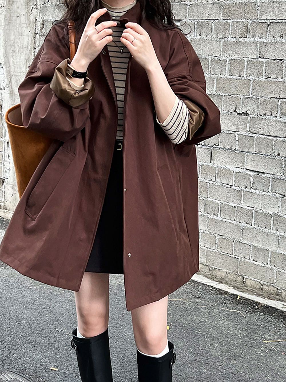 高級日系感風衣外套,春天,春季,秋天,秋季,時尚