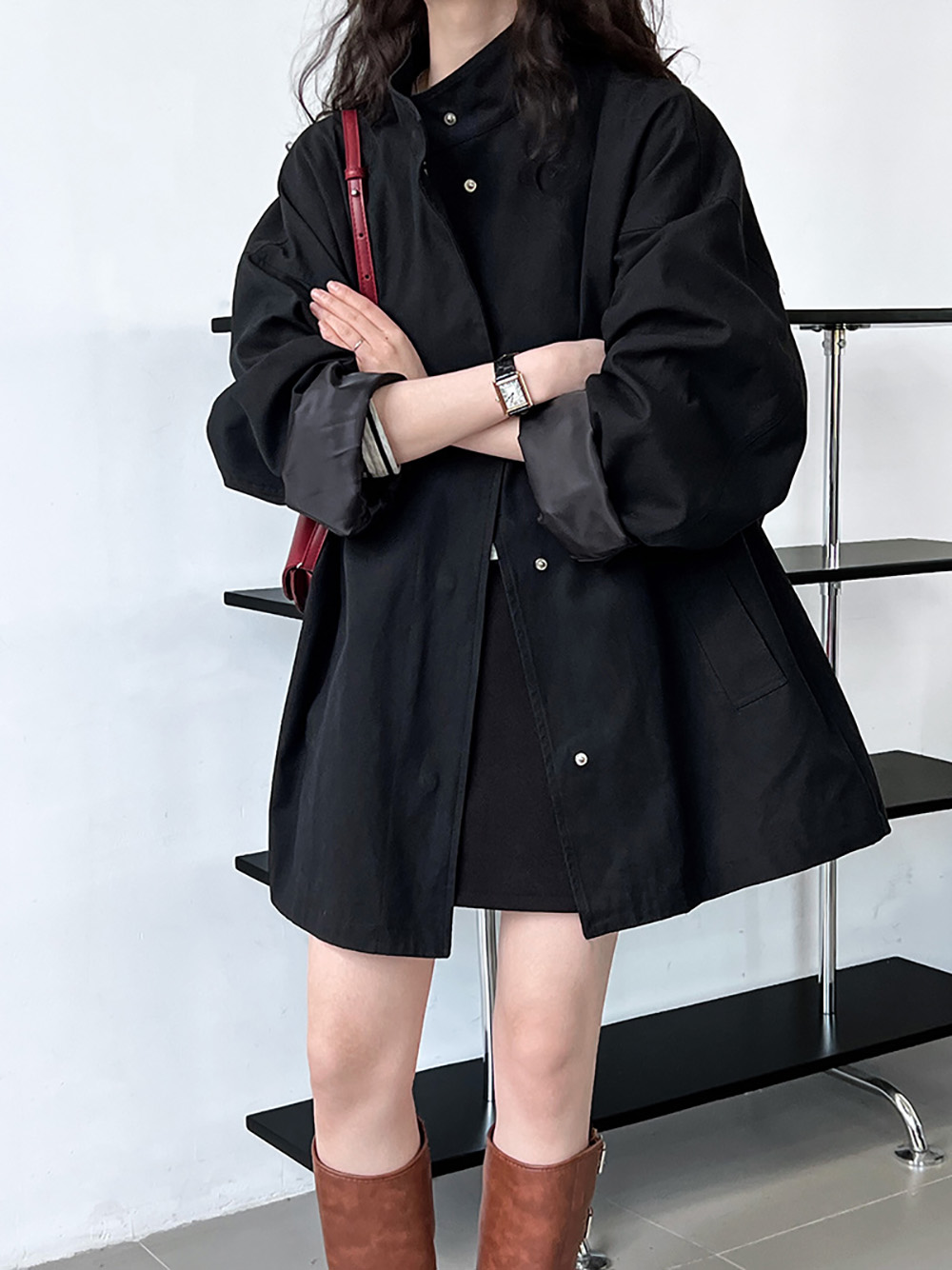 高級日系感風衣外套,春天,春季,秋天,秋季,時尚