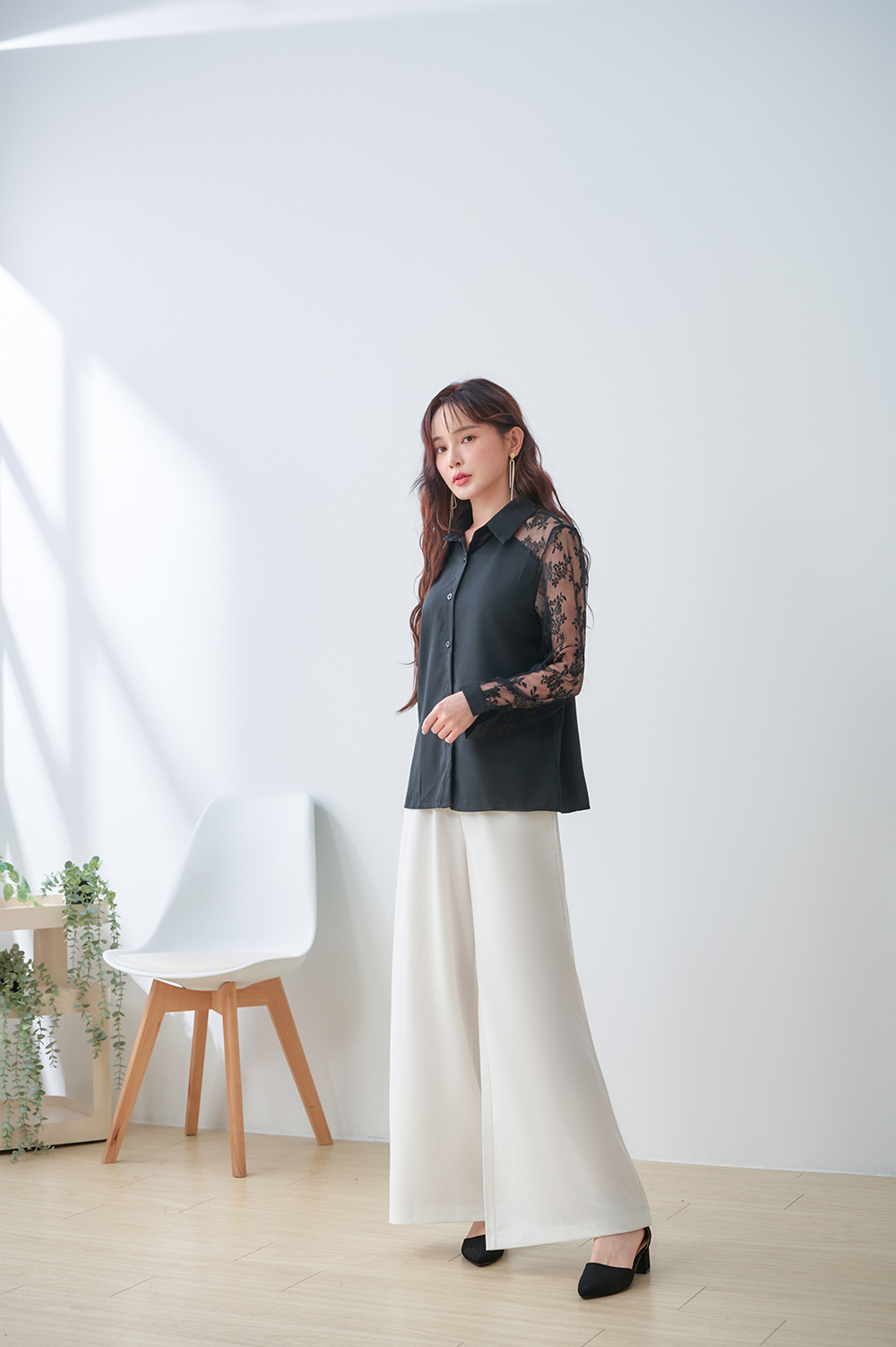 不完美-優雅名媛風尖頭跟鞋