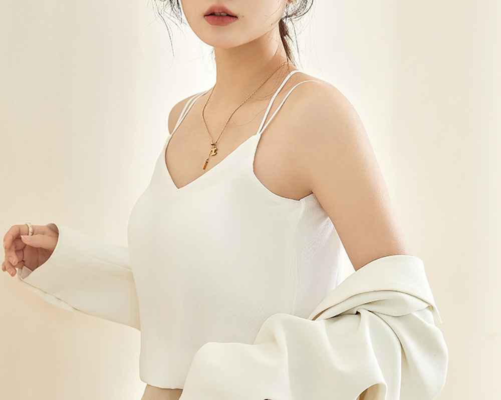含襯墊美背雪紡小可愛