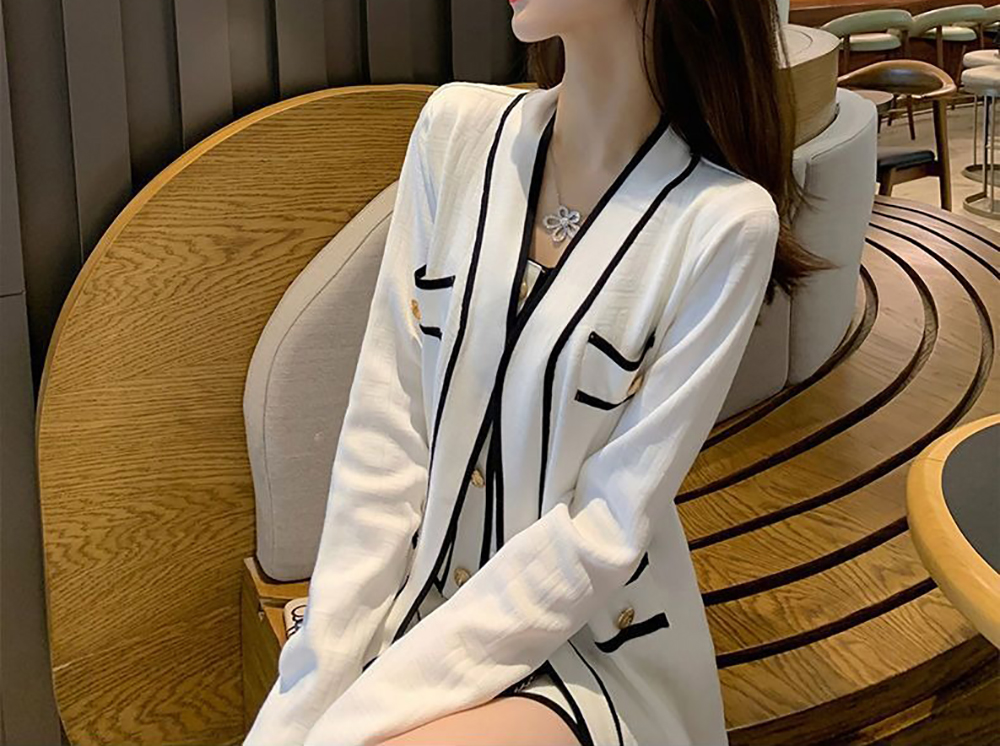 針織小香風三件套裝